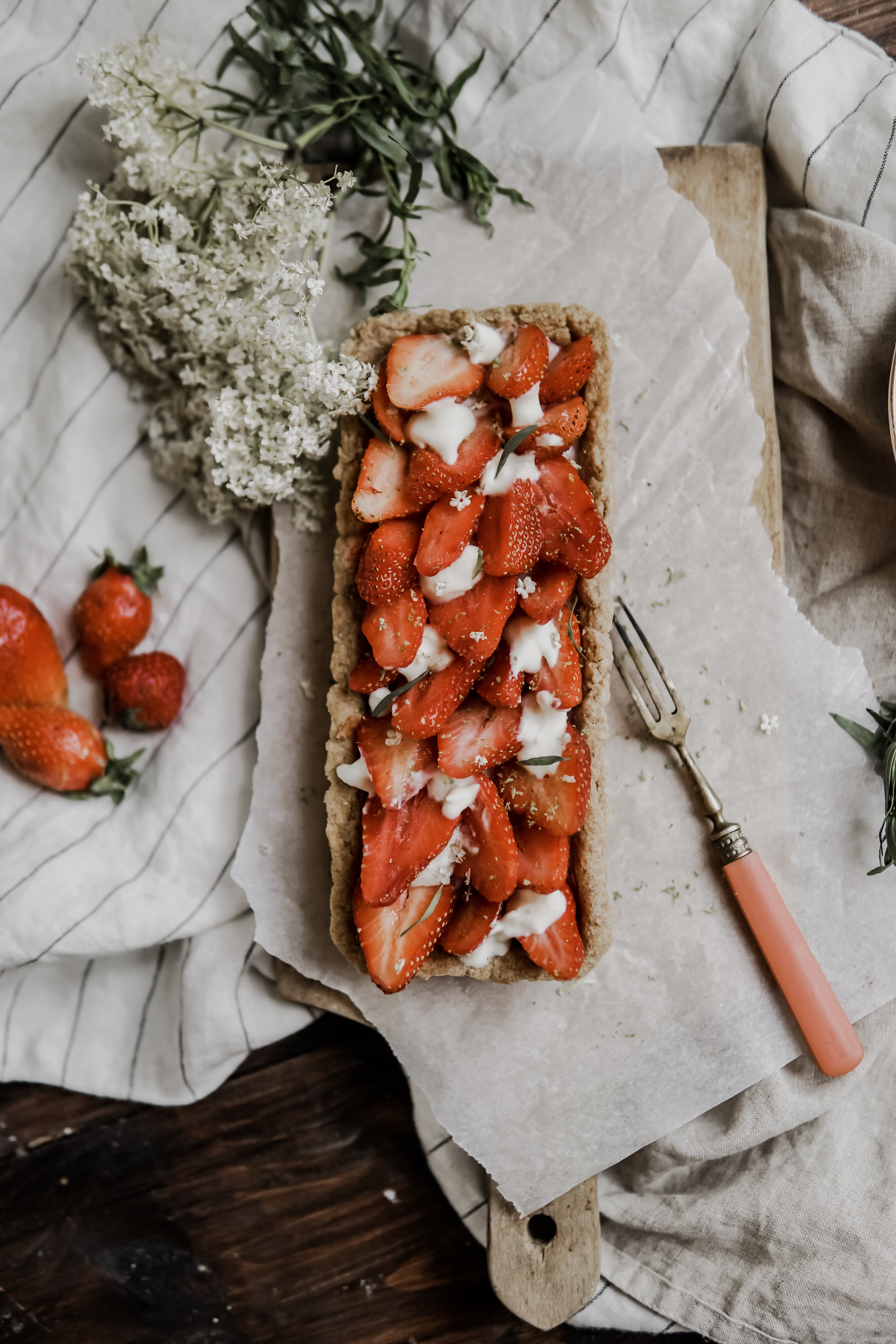 Tarte au fraises