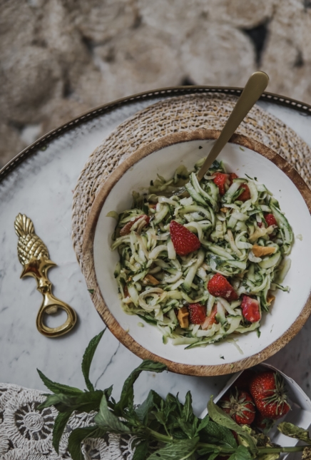 3 idées de salades originales à base de concombres