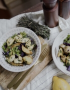 Spaghetti à l’ail (vegan)