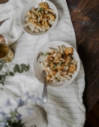 Courgettes farcies végétariennes