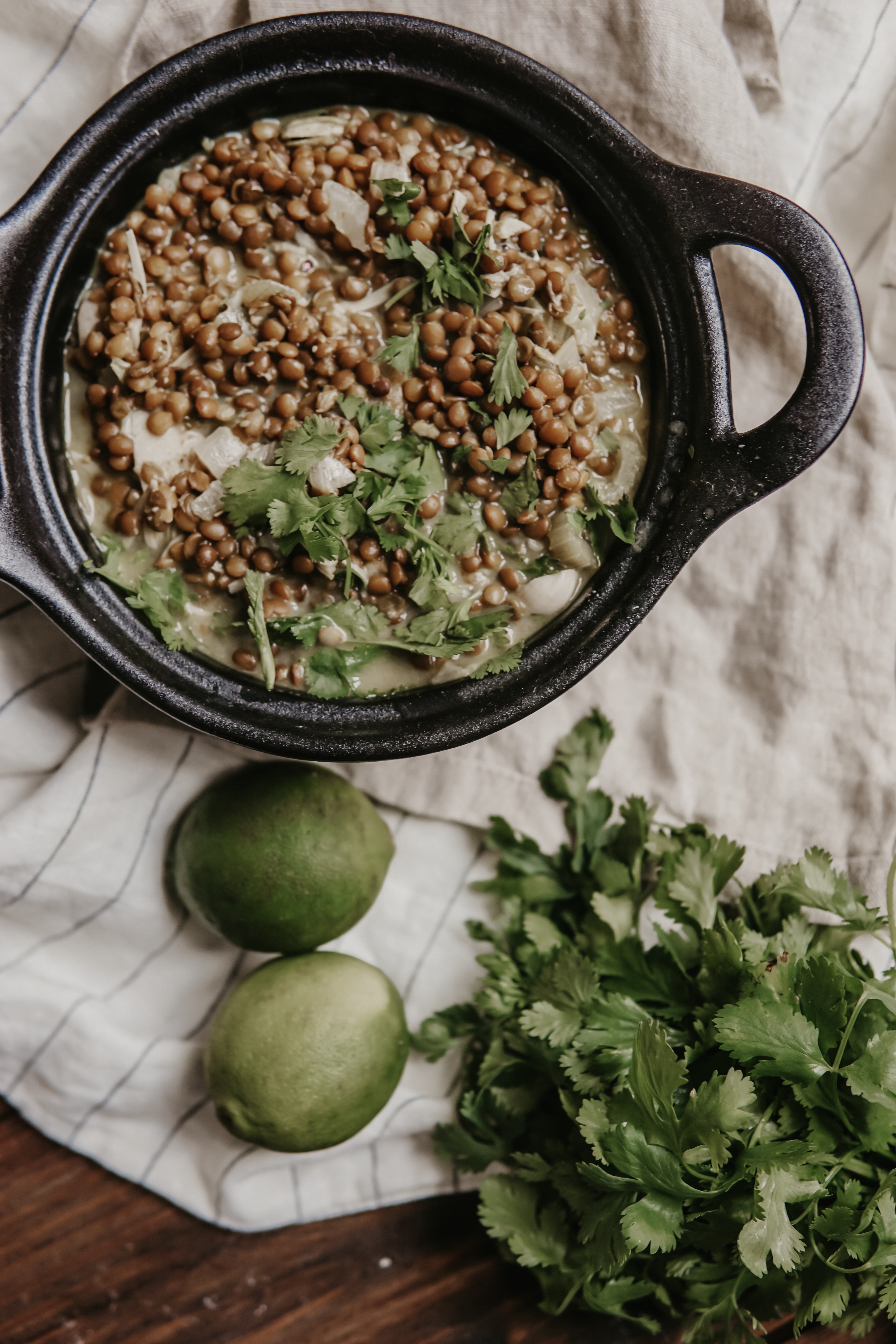 Dhal vert de lentille (vegan)