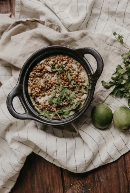 Dhal vert de lentille (vegan)