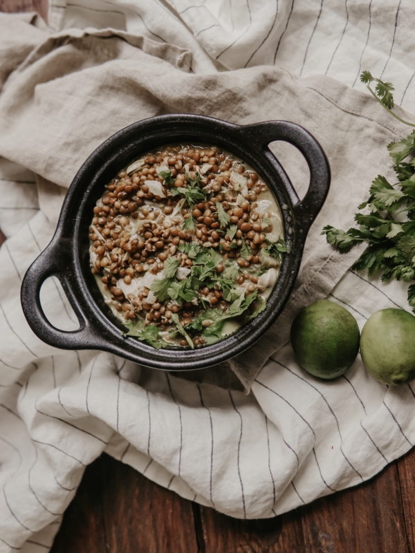 Dhal vert de lentille (vegan)