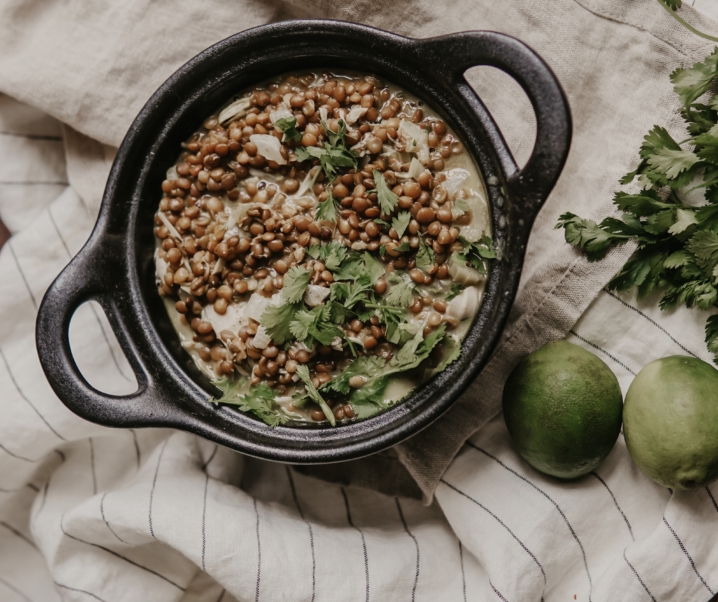Dhal vert de lentille (vegan)