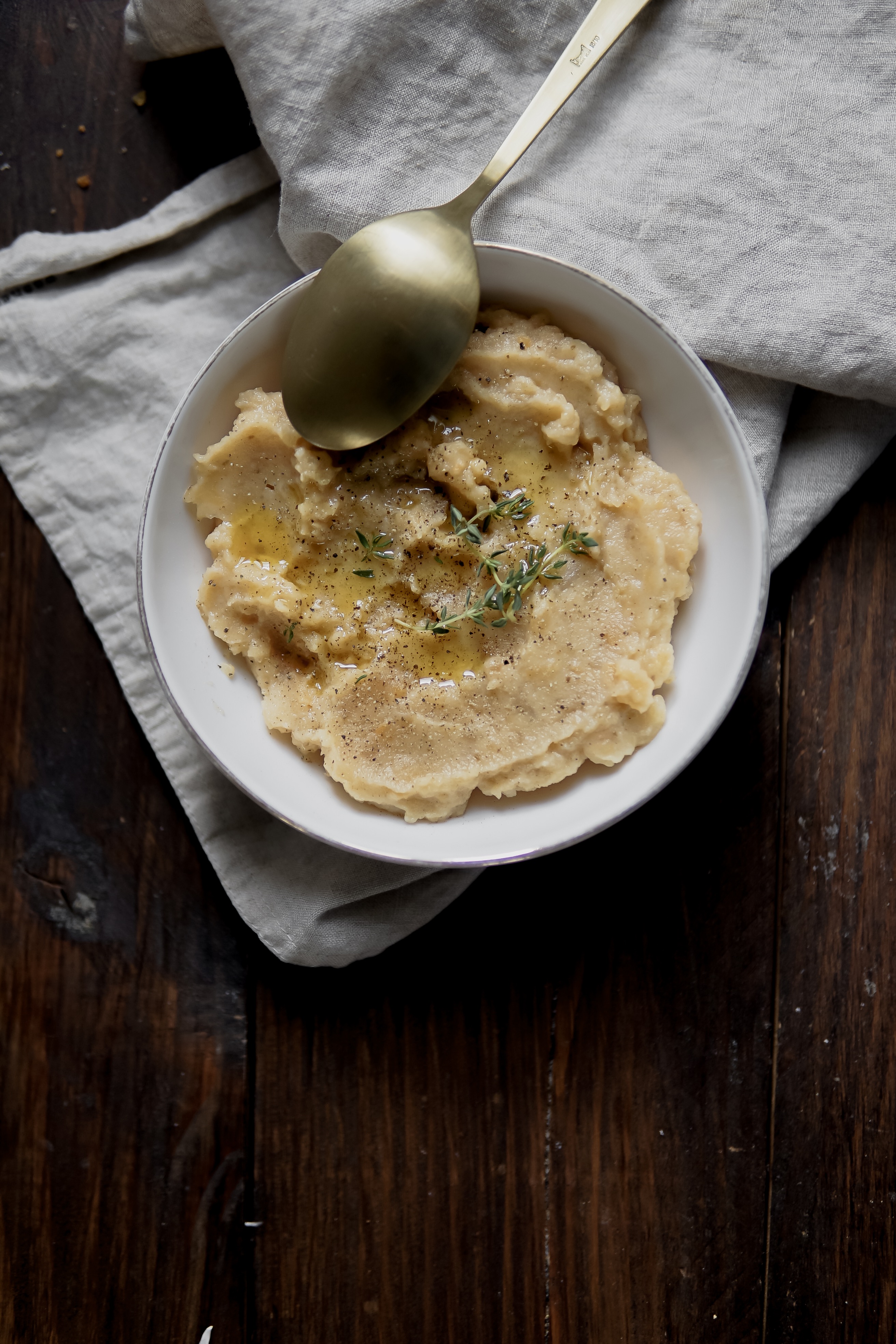 Purée de rutabaga au miel et épices