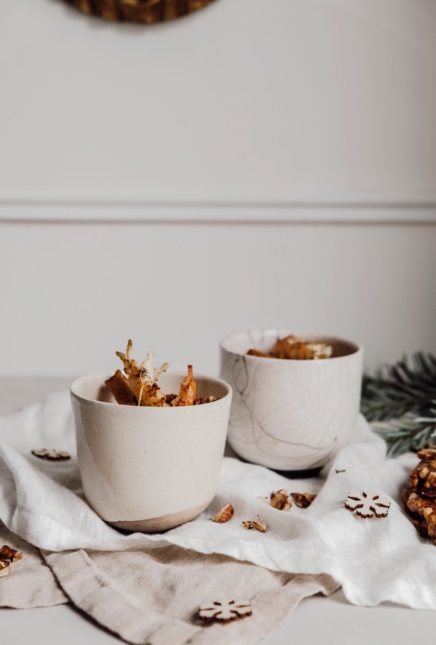 Menu de Noel: Velouté de panais au pain d’épices
