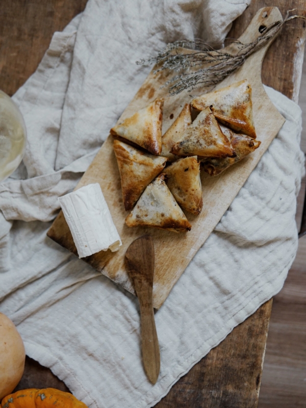 Samosas chèvre / butternut