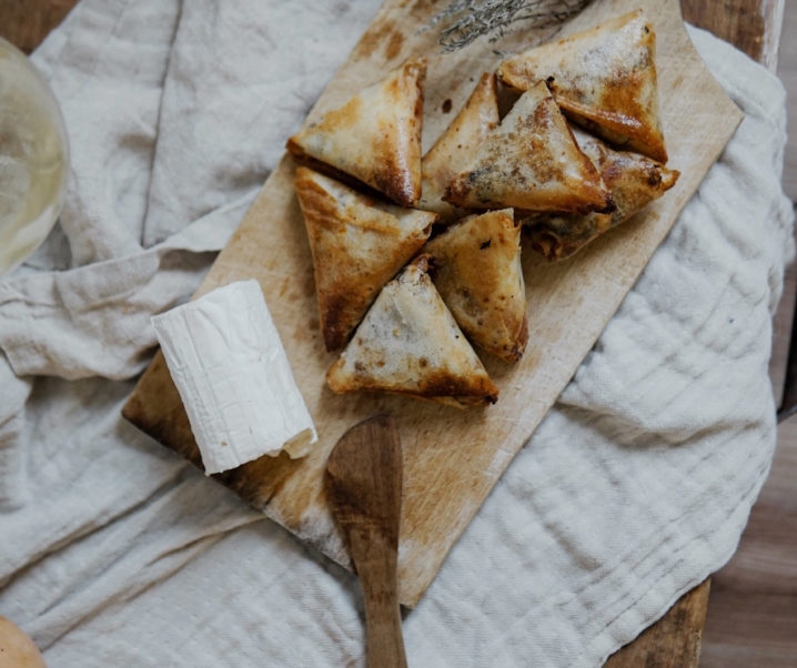 Samosas chèvre / butternut
